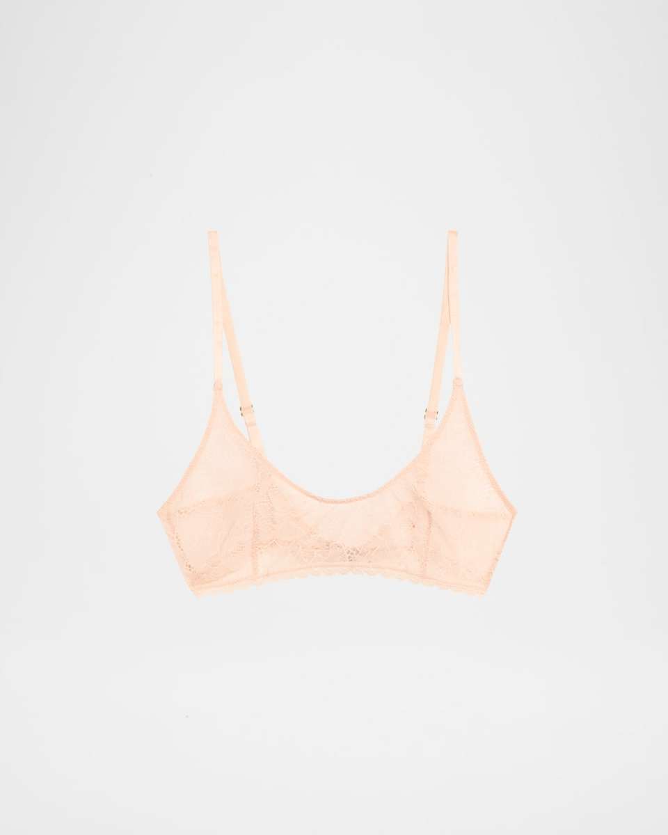 Dahlia Floral Lace Soft Br